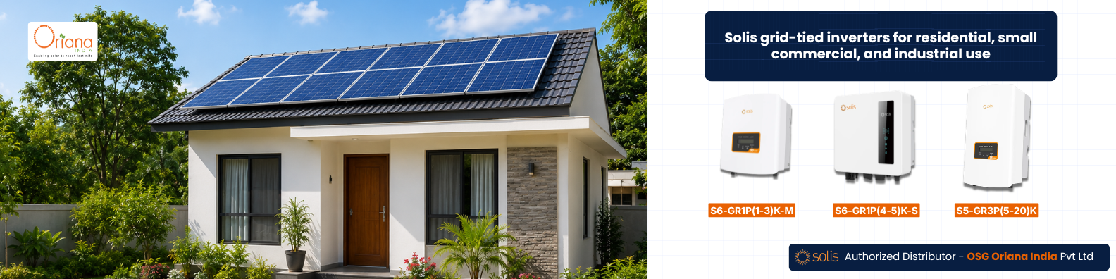 Solis Residential On Grid Inverters for Home OSG Oriana India Pvt Ltd