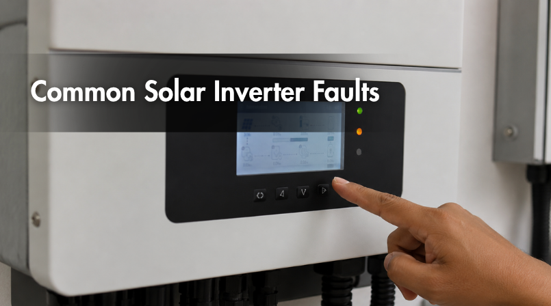 Common Solar Inverter Faults (and What They Actually Mean)