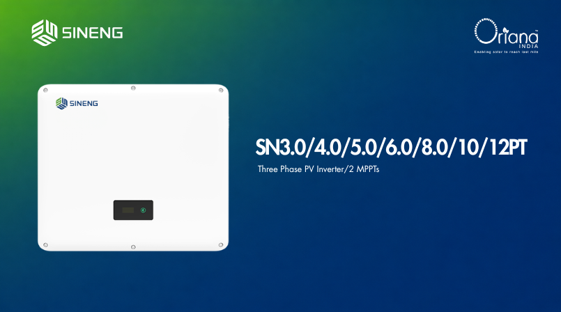 Sineng SN3.0/4.0/5.0/6.0/8.0/10/12PT: A Three-Phase Inverter Series Built for Every Rooftop Size